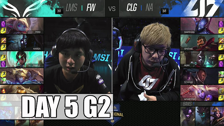 Flash Wolves vs CLG | Day 5 Mid Season Invitational 2016 | FW vs CLG MSI 1080p