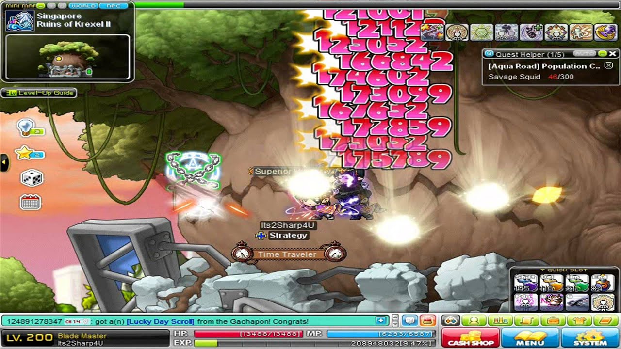 MapleStory: Its2Sharp4U Versus Krexel