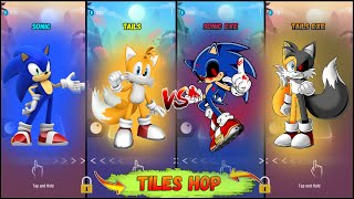 Sonic - Tails VS Sonic EXE - Tails EXE | Tileshop EDM Rush!!