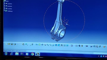 Connecting rod design in CATIA V5