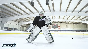 Elite Goaltending Development Drill Video #53 - Y Theory Double Butterfly Slide