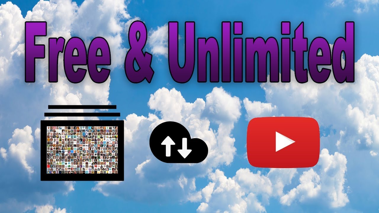 FREE & UNLIMITED Cloud Storage For Pics & Videos! - YouTube