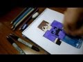 Dibujos Para Colorear De Minecraft Personajes