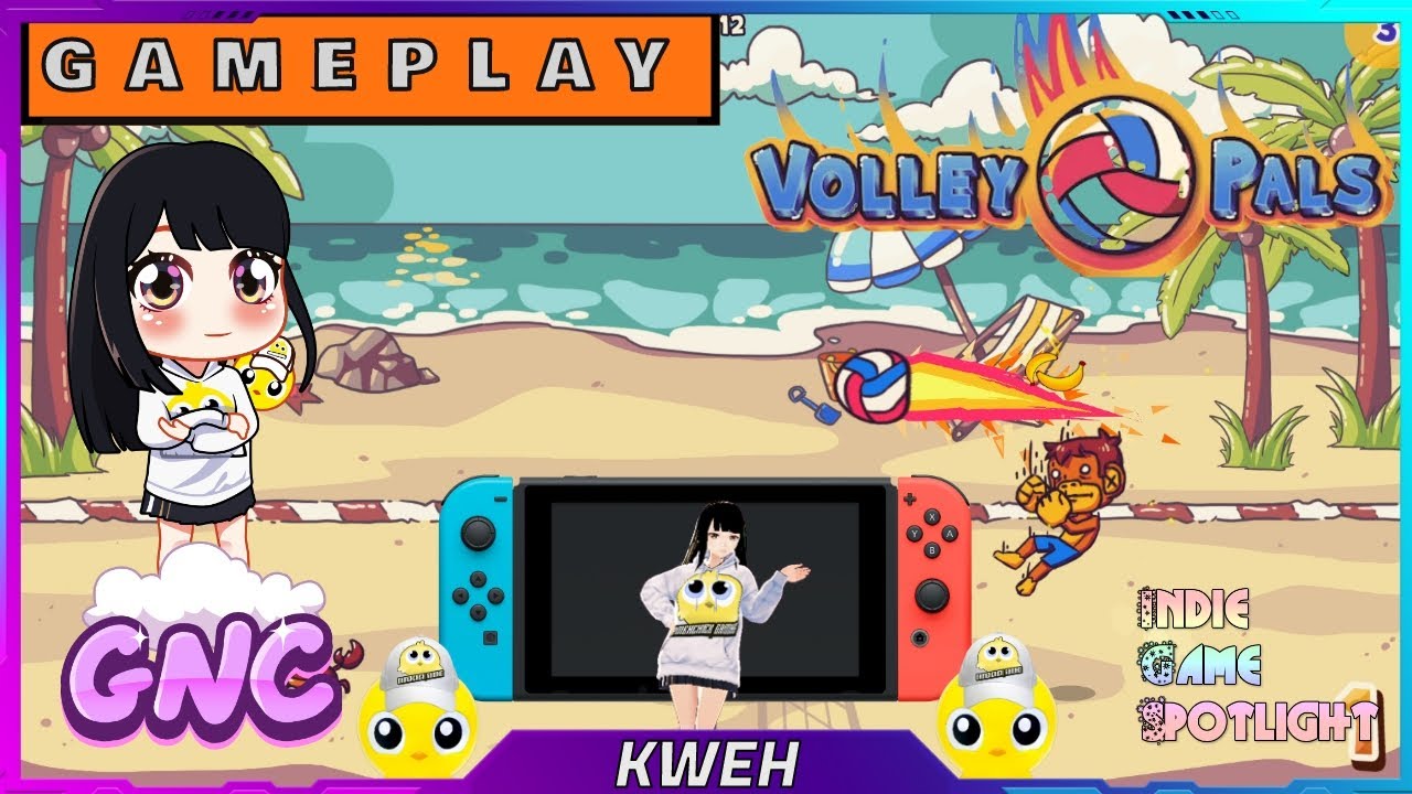 VOLLEY PALS GAMEPLAY Nintendo Switch Indie Game Spotlight