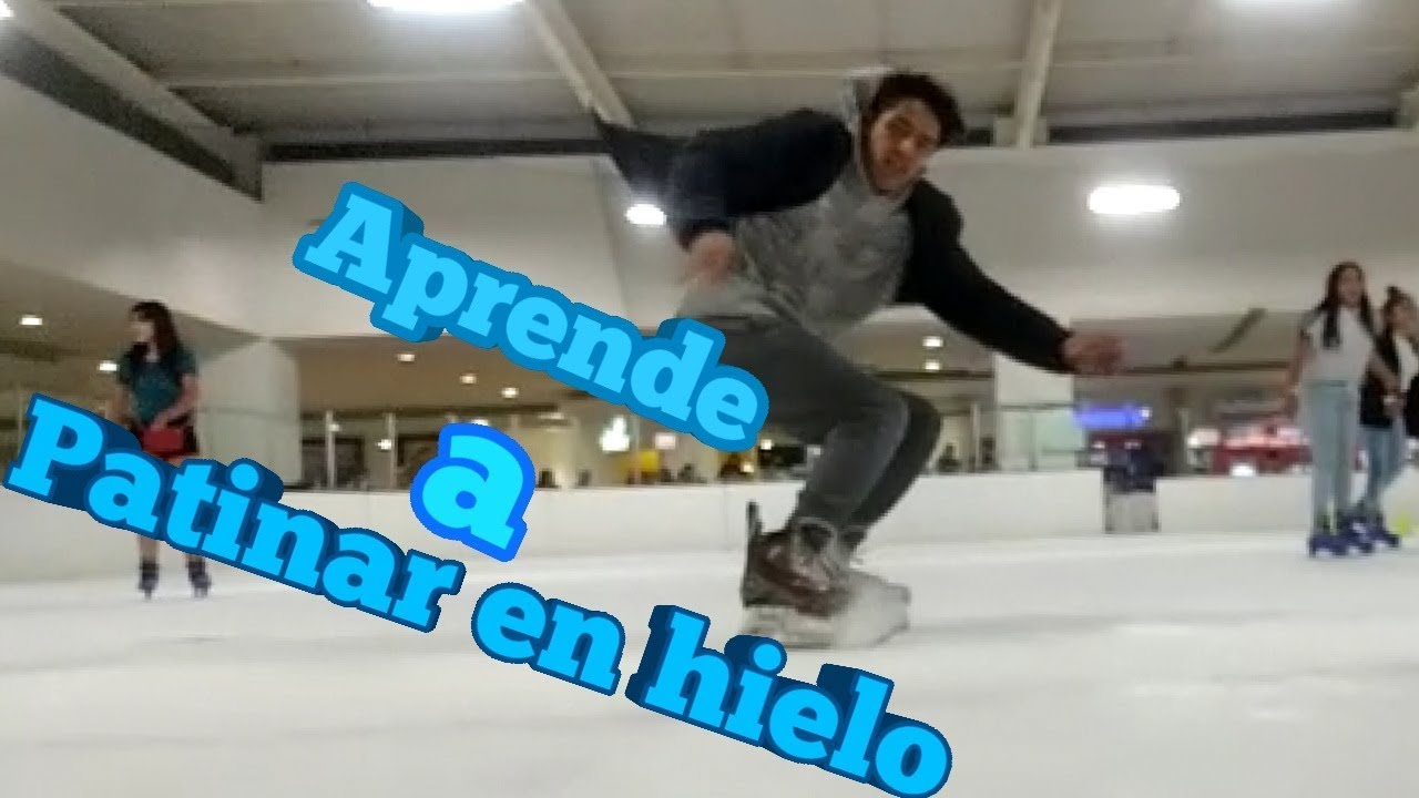 ⛄¡COMO EMPEZAR A PATINAR SOBRE HIELO! // Aprende a patinar en hielo⛄