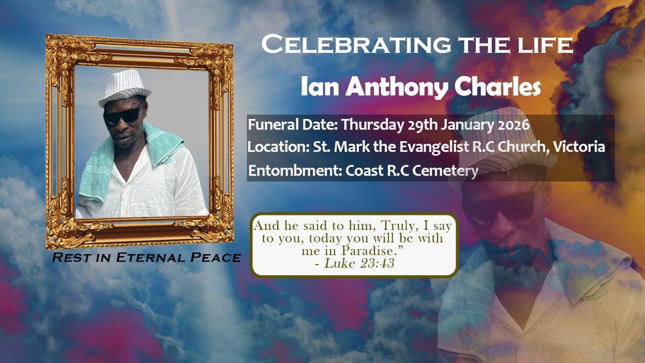 Celebrating the Life of Ian Anthony Charles