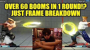 Over 60 SONIC BOOMS in 1 Round!? #JustFrameBreakdown