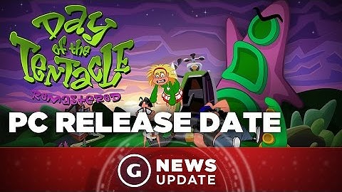 Day of the Tentacle Remastered PC Release Date Confirmed - GS News Update