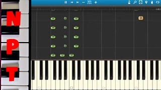 The Weeknd - Earned It - Piano Tutorial - Synthesia - 50 Shades Of Grey Soundtrack