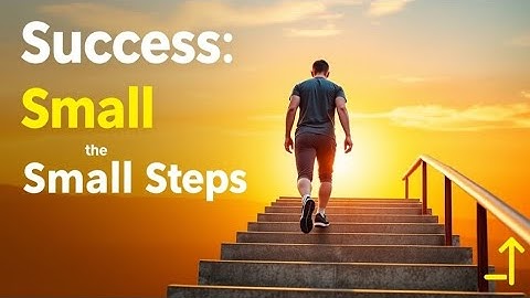 "Big Dreams Start with Small Steps: Your Path to Success"💪