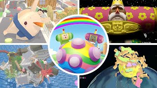 We Love Katamari REROLL Royal Reverie - All Bosses \& Ending | Full Game