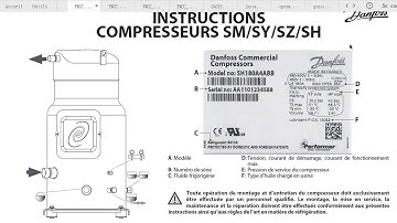 Compresseurs scroll SM SY SZ SH DANFOSS