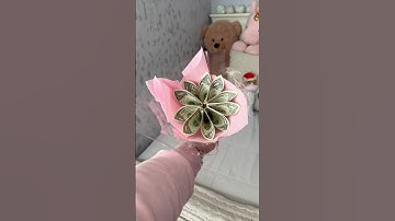 Money bouquet 💐 #diy #howto #moneyideas #money #pink #mothersday #mothersdaygift