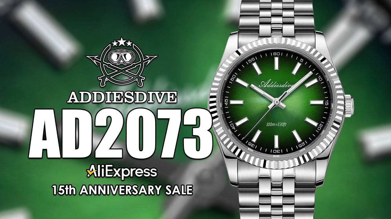 Addiesdive AD2073] 新しい時計を楽しんでいます。 : r/ChineseWatches 