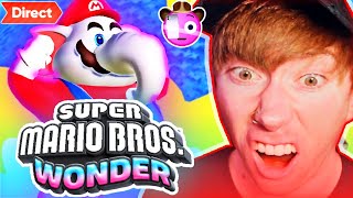 Reacts To Super Mario Bros. Wonder Trailer