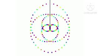 Chaotic Pendulum Wave 