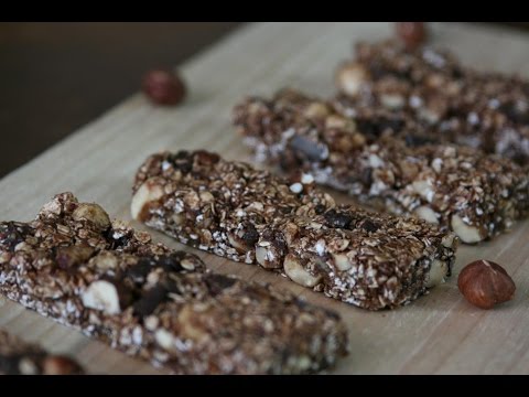 Barres Tendres Sans Cuisson No Bake Healthy Granola Bars