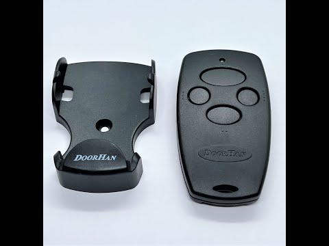 Пульт брелок автоматики воріт, шлагбаумів, ролет Doorhan Transmitter 4 black (чорний), видео 4