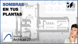 SABÍAS esta técnica para poner SOMBRAS? | Archicad 27 | 2024