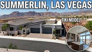 New Modern Luxury Paired Homes For Sale Summerlin West - Esplanade at Red Rock - Tiki Model - $698k+