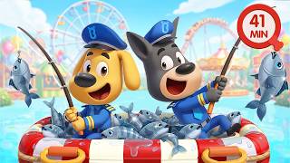 it s raining fish police weather rescue safety rules kids
