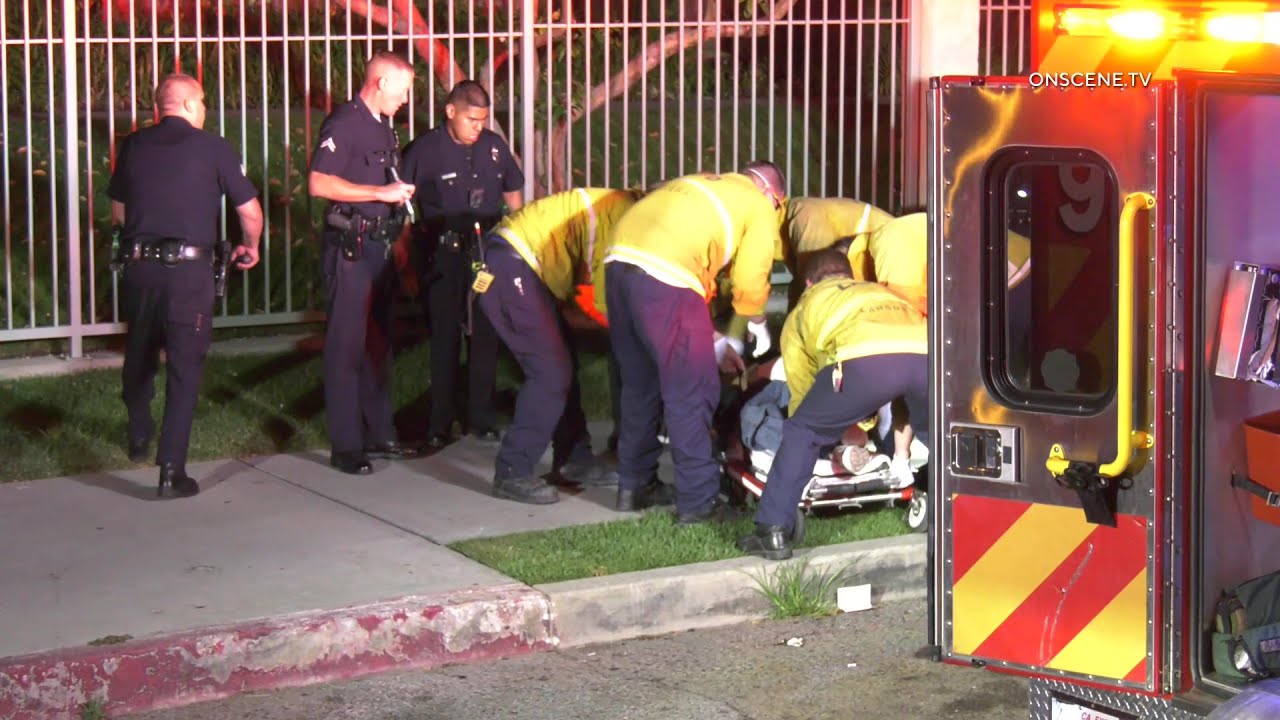 Man Found Down Suffering From Gunshot Wound In Pacoima - YouTube