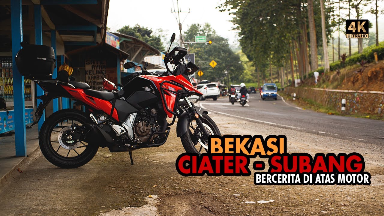 BERCERITA DARI ATAS MOTOR - BEKASI - CIATER #vstrom250sx