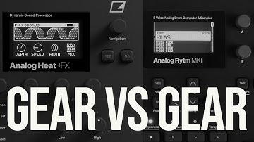 Gear vs Gear: Elektron Analog Heat +FX vs Analog Rytm mk2