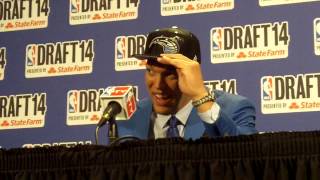 Aaron Gordon on realizing his dream after being drafted by Orlando Magic