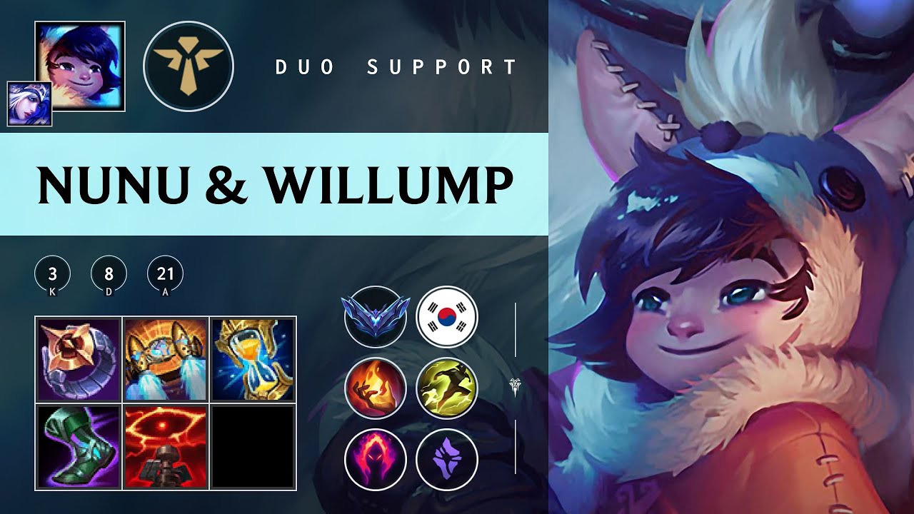 Nunu & Willump Support vs Thresh - KR Diamond Patch 25.22