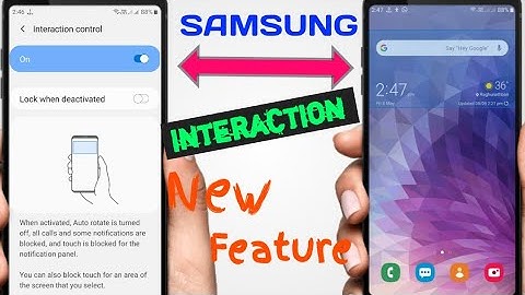 How To Enable Interaction Control in Samsung || Hidden Features Every Device