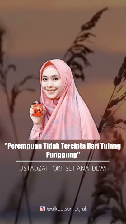 Perempuan Bukan Tulang Punggung Keluarga - Ustadzah Oki Setiana Dewi #ceramah #ceramahagama #shorts