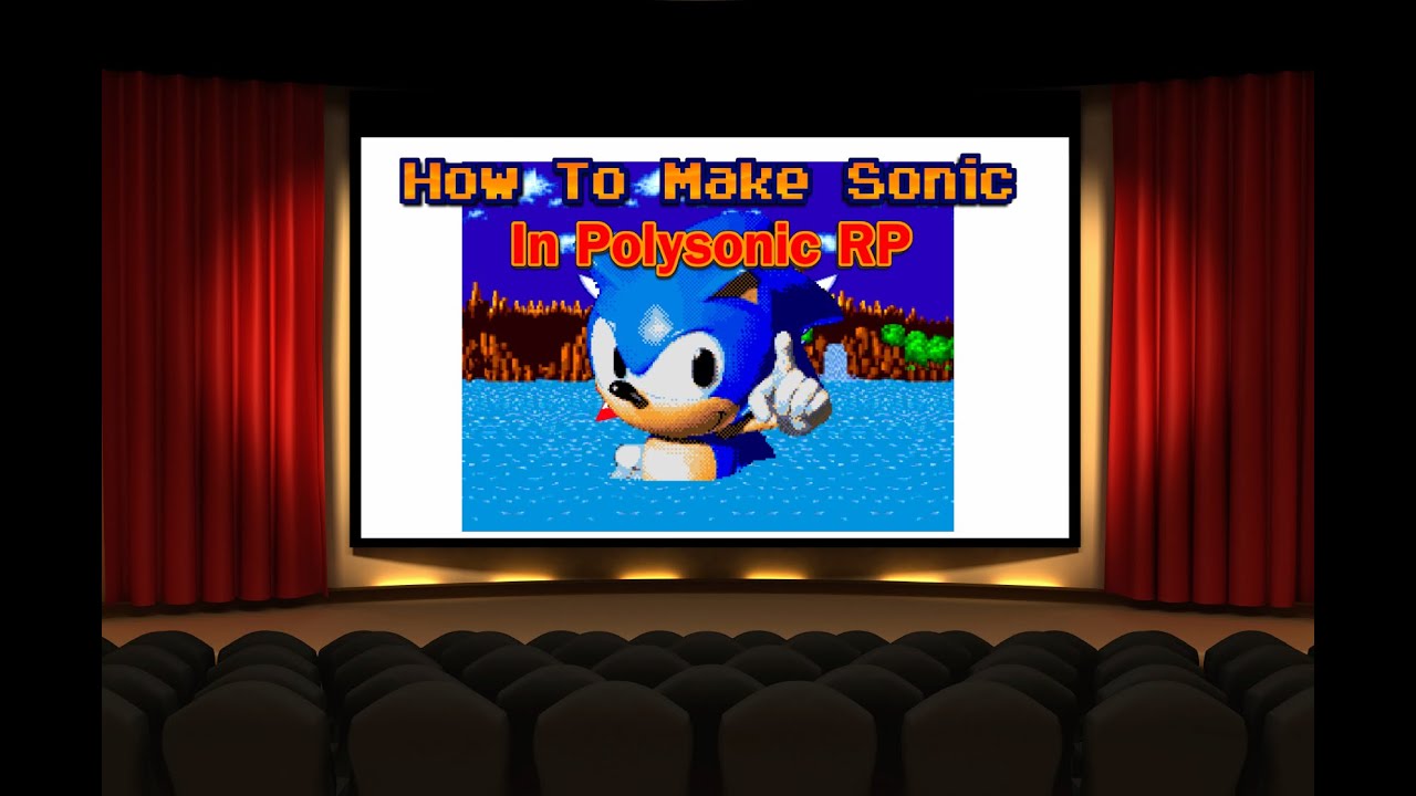 How to make Sonic in Polysonic RP [My Style] - YouTube