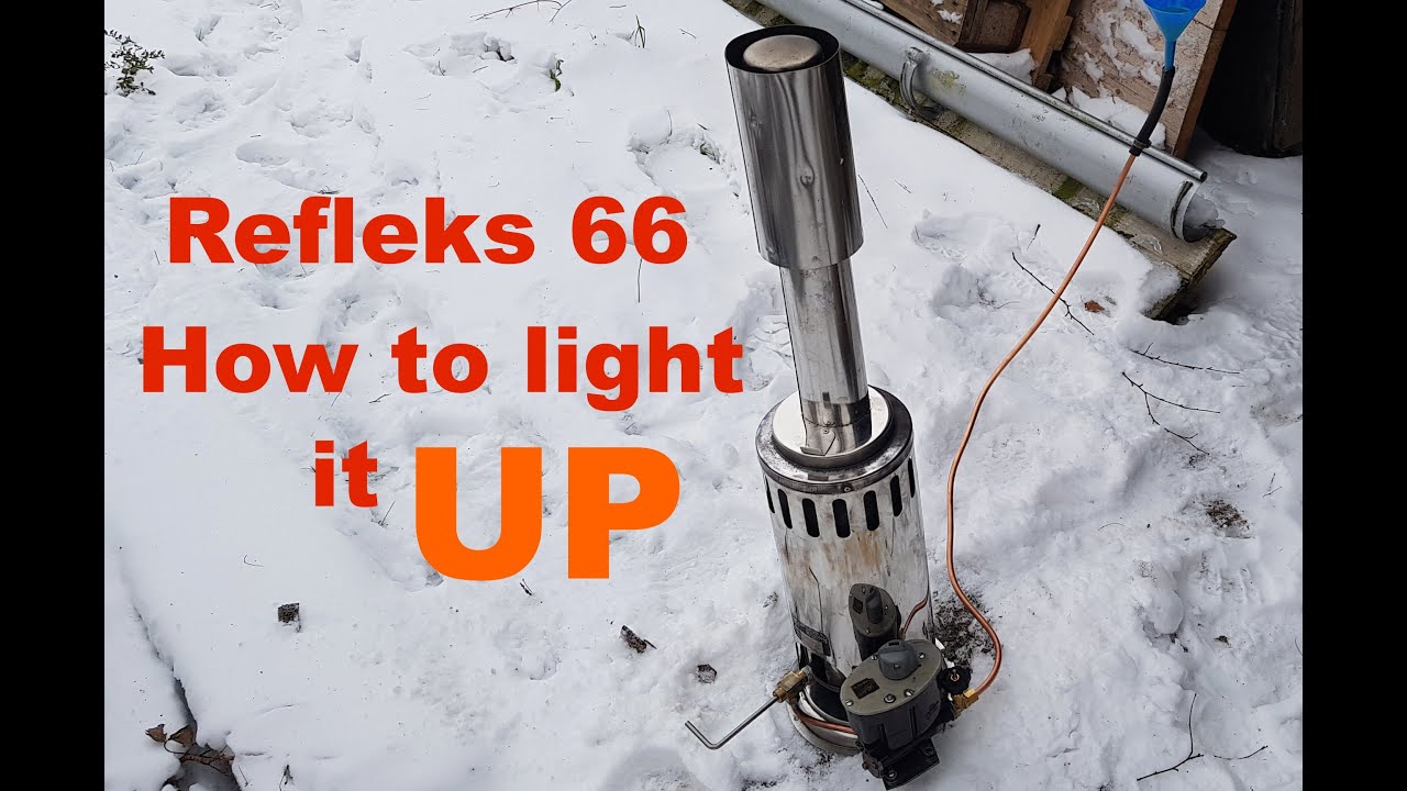 Refleks 66 diesel stove, how to light it up.