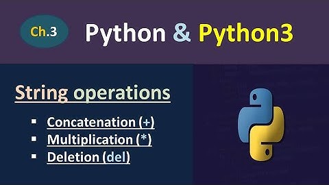 Python Tutorial in Hindi | String Operations in Python | String in Python | Python Tutorial