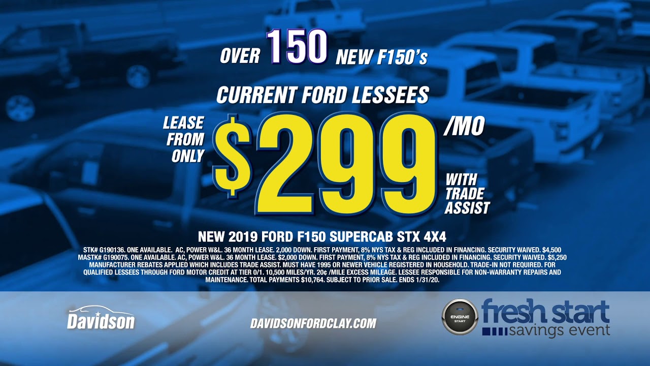 Fresh Start Trucks Davidson Ford Clay, NY YouTube