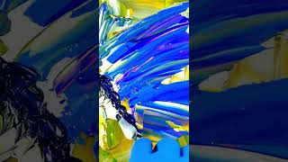 How to paint 🎨 butterfly 🦋 using pallet knife #artwork #acrylicpainting #acrylictechniques #art