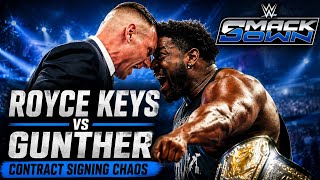 🔥 Royce Keys vs Gunther Contract Signing Chaos! 😱 SmackDown 2026 WWE Breakdown