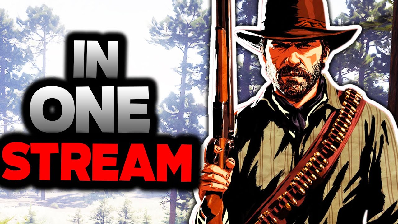Finishing Red dead redemption 2 IN ONE STREAM ( failed ) ( i will try ...