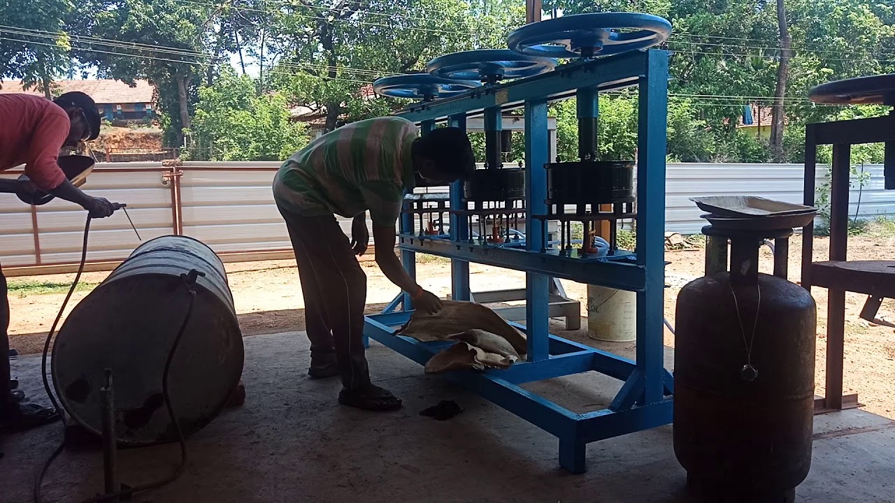 Areca plate manuval  auto cut machine 9449902487