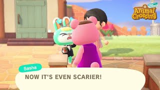 I Cant Believe Ursala Made Sasha Cry Acnh Villager Conversations Animal Crossing New Horizons