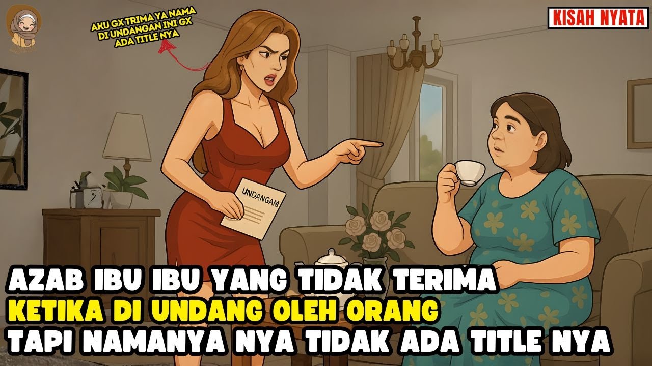 AZAB IBU IBU TIDAK TRIMA KETIA DIUNDANG NAMA NYA TIDAK DIBERI GELAR TITLENYA II SINETRON AZAB