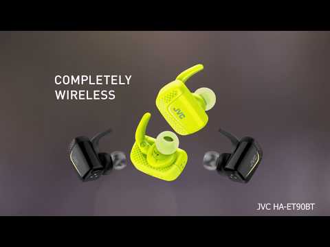 Completely Wireless JVC HA-ET90BT Sports Headphones