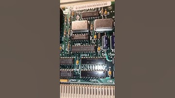 Macintosh II NuBus video card #vintagehardware #retro