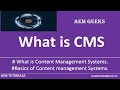AEM Beginner #1 | What is Content management System(CMS)