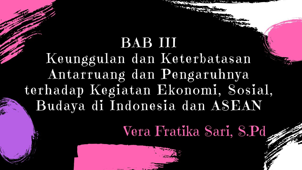 Ips Kelas 8 Keunggulan Dan Keterbatasan Antarruang Dalam Permintaan Penawaran Dan Teknologi Youtube