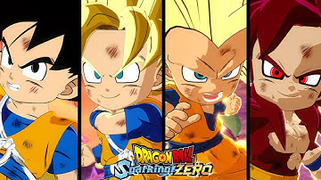 DAIMA Goku All NEW Transformations - Dragon Ball Sparking Zero Mod