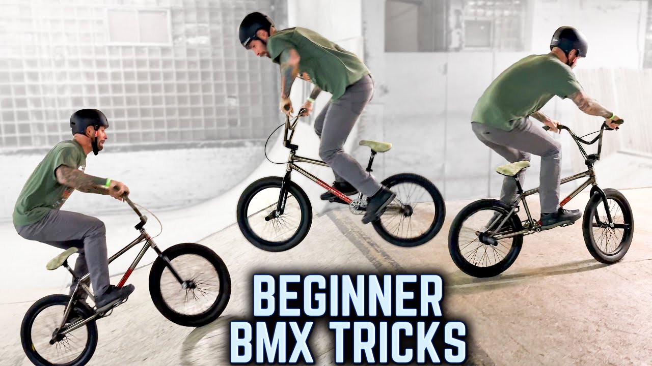 Learning / Relearning Beginner BMX Tricks At 35 - NEVER TOO LATE! - YouTube