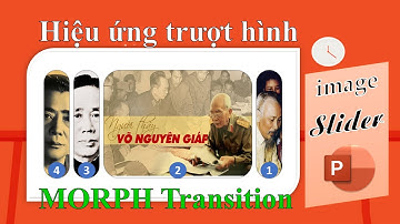 Hiệu ứng trượt hình Image Slider trong PowerPoint | Hiệu ứng Morph tuyệt đẹp ❤ Việt Nam Channel ❤