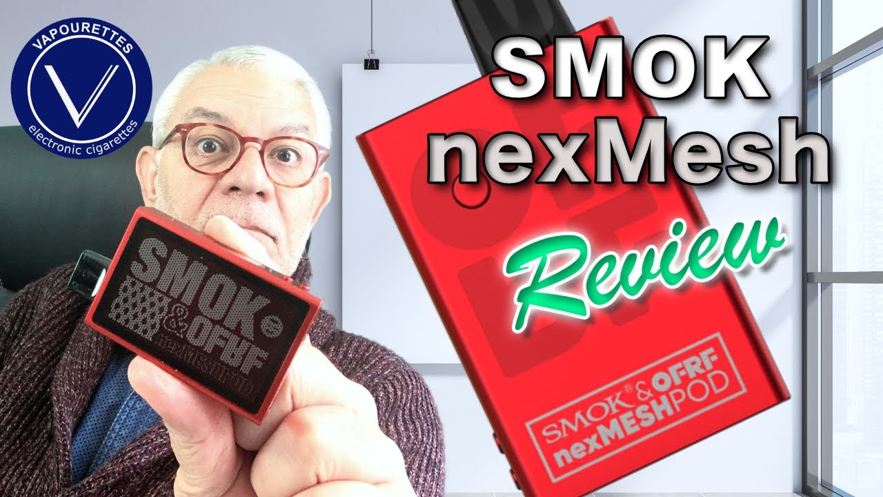 SMOK nexMesh OFRF Vape Pod mod Review and How to. Open Pod system. Good little mod. Good enough?